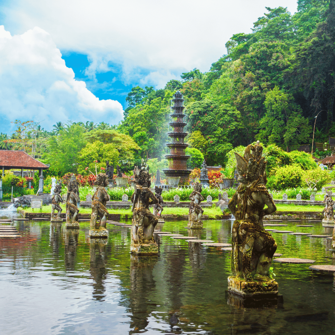 TRANQUILITY AT TIRTA GANGGA