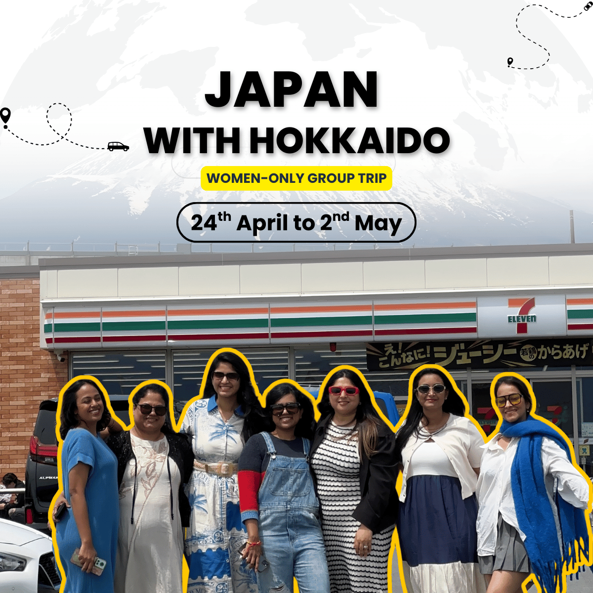 Offbeat Japan Women-Only Tour | Tokyo Mt Fuji Hokkaido Kyoto Nara