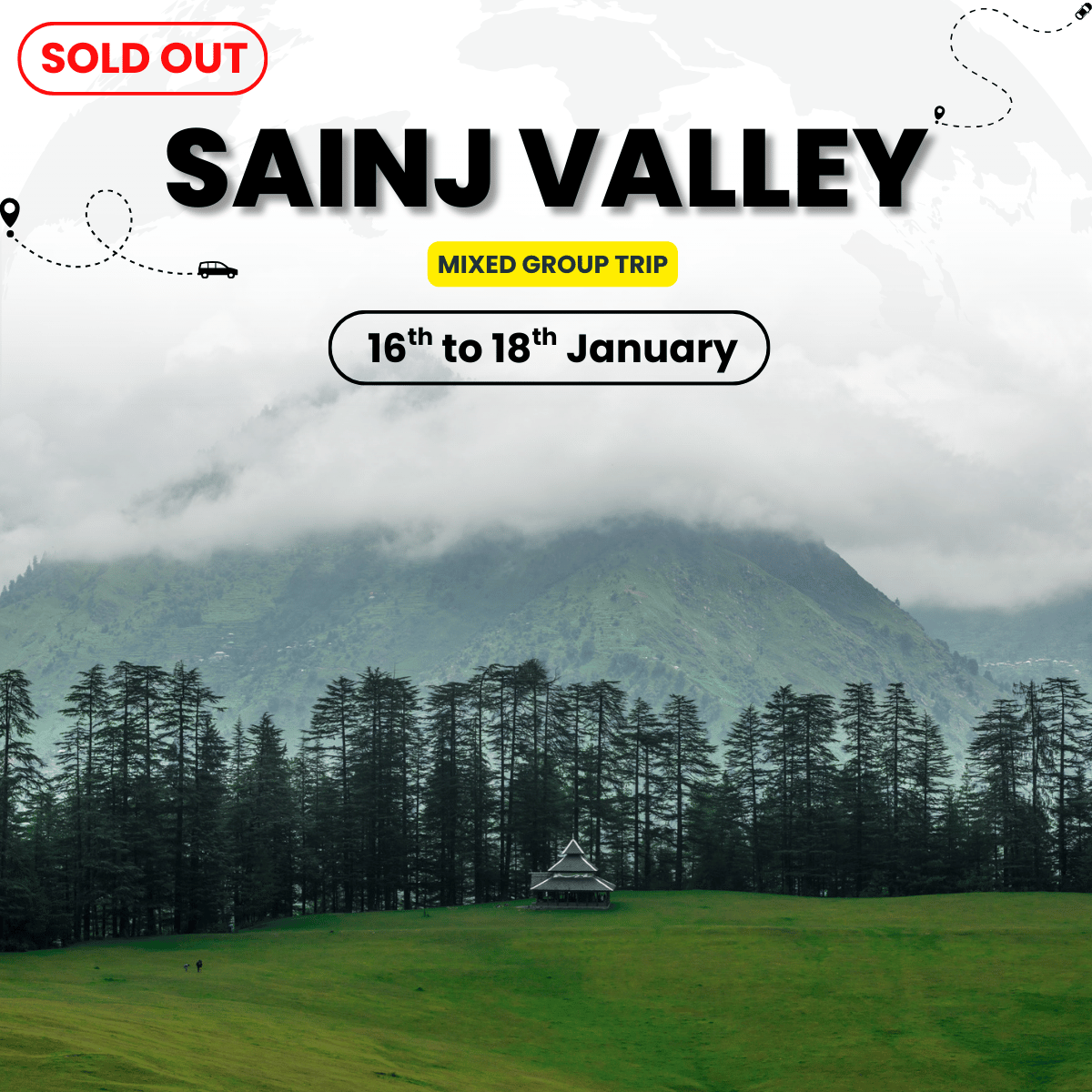 Sainj Valley Group Trip | Shangarh Meadows & Offbeat Himachal Escape
